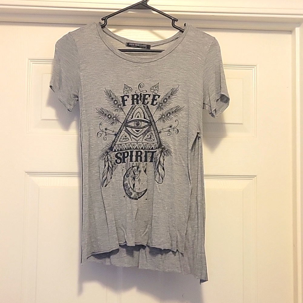 Women's Gray Free Spirit Tee